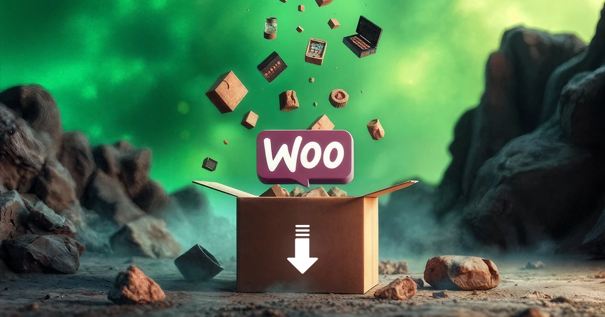 درون ریزی و برون بری محصولات در ووکامرس